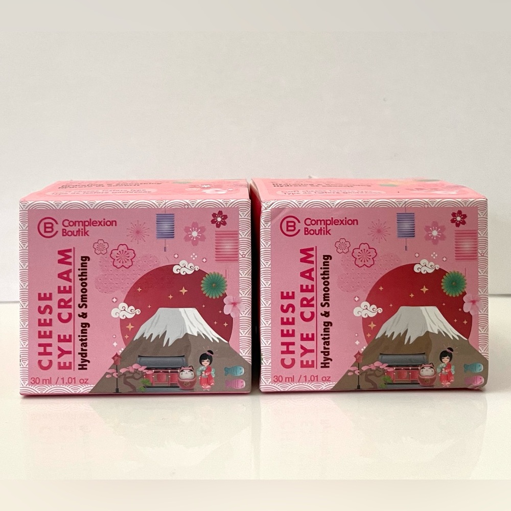 B Complexion Boutik Rice Bran Cheese Eye Cream Hyaluronic